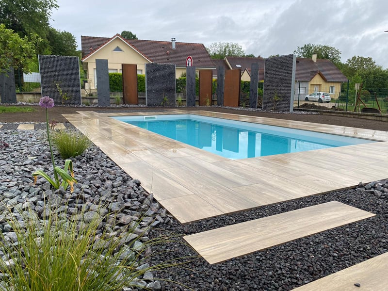 dallage piscine